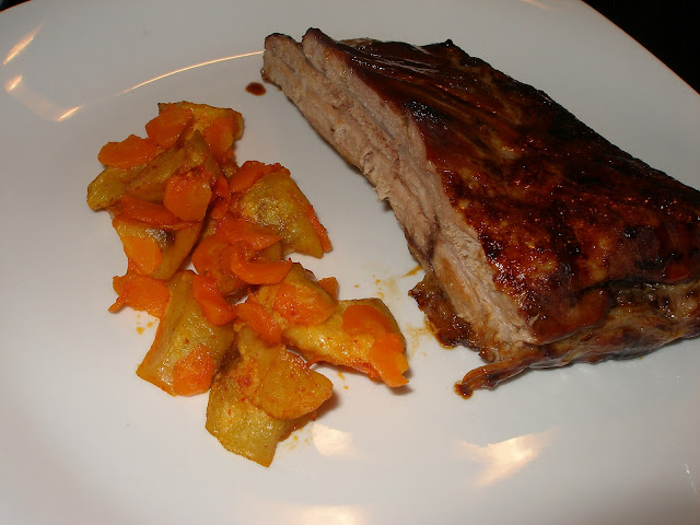 Costilla Con Soja Y Miel