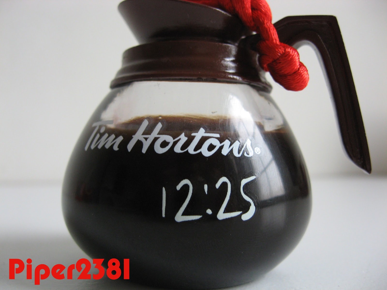 Piper2381 Tim Hortons Christmas Ornaments 2010