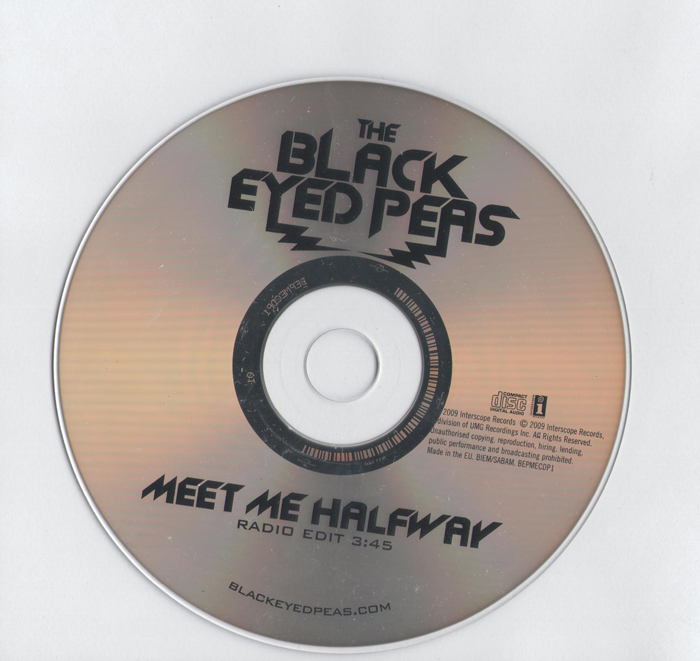 Encartes Pop Single The Black Eyed Peas Meet Me Halfway