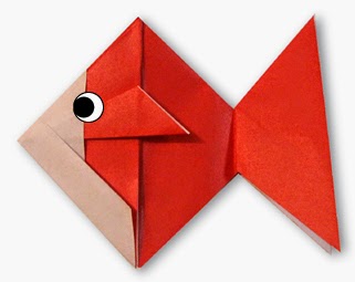 Origami Tutorials - How to make a paper GoldFish Origami Tutorials - How to make a paper GoldFish