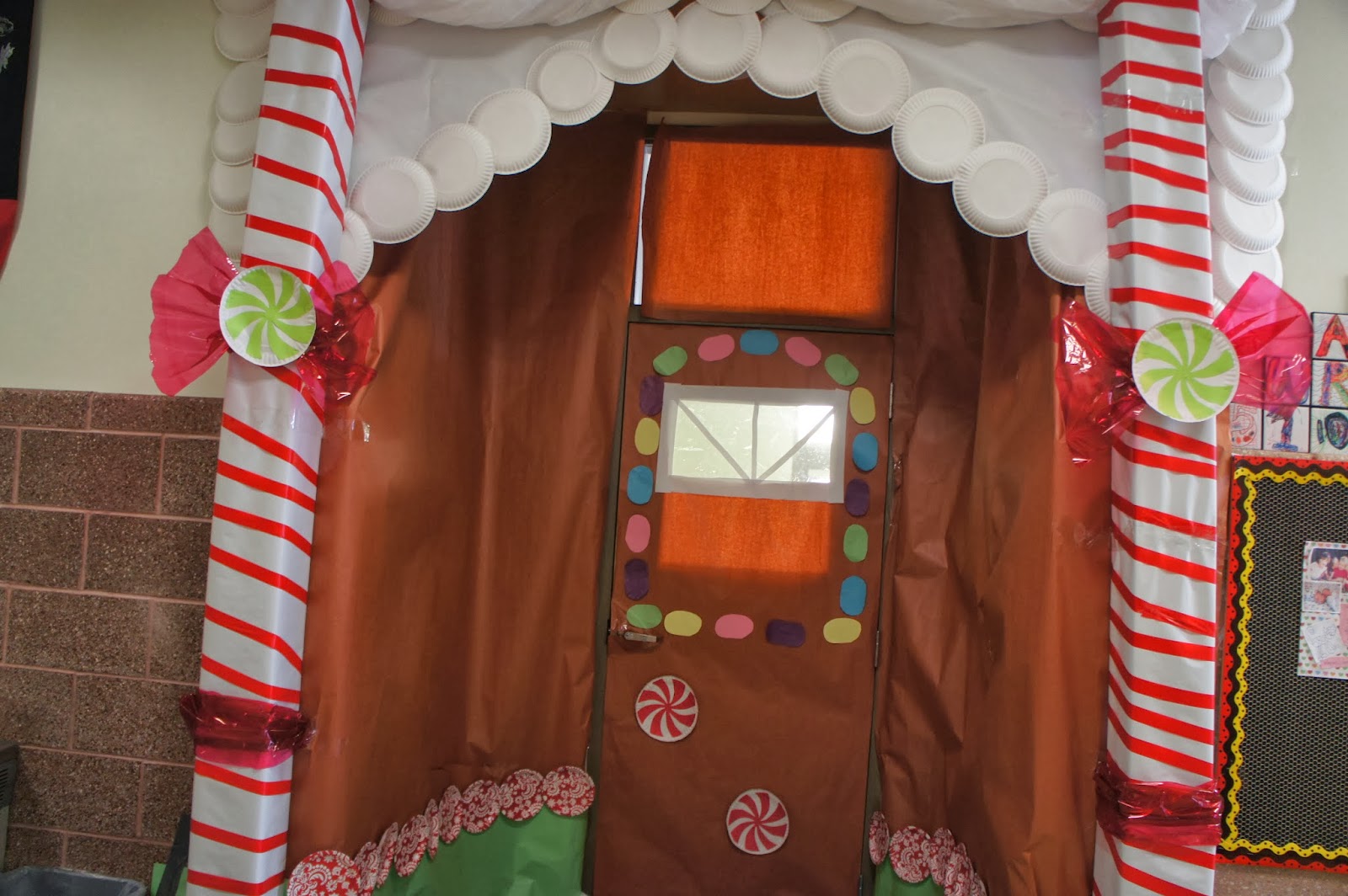 Kindergarten Kiosk Christmas Classroom Doors