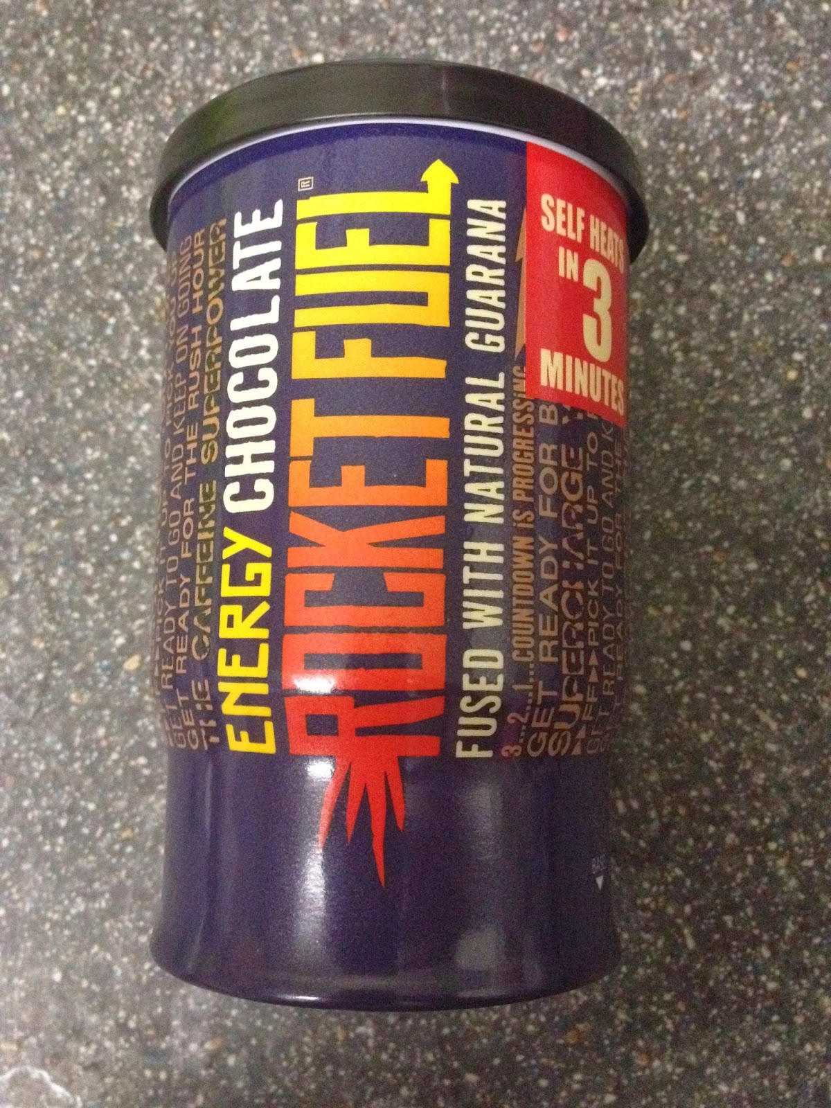 A Review A Day Today's Review Rocket Fuel Self Heating Hot Chocolate