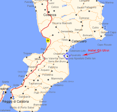 Mappa di Catanzaro Lido Località immagini