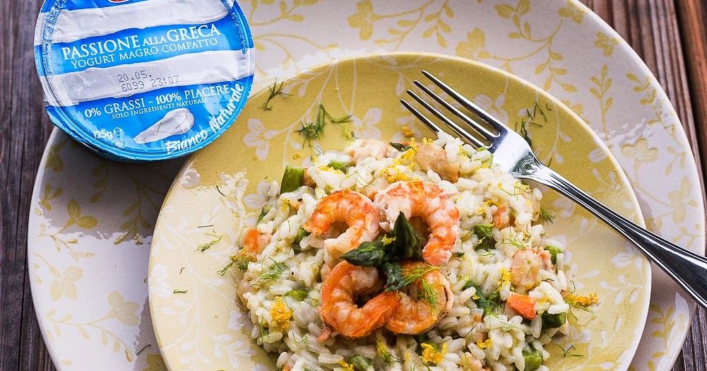 SingerFood RISOTTO AGLI ASPARAGI, GAMBERI E LIMONE MANTECATO ALLO