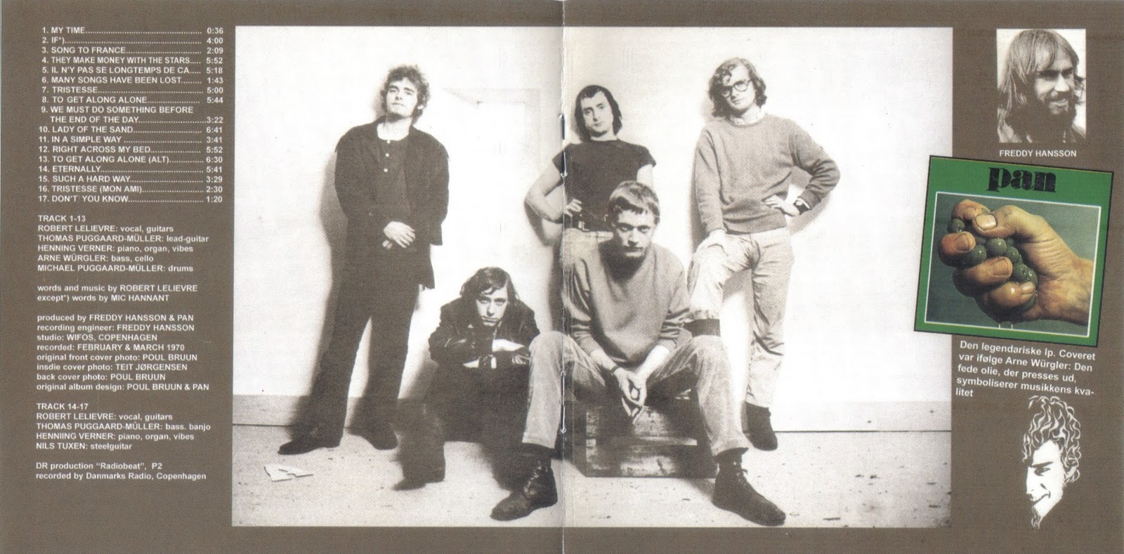 VENENOS DO ROCK PAN Pan (1970 Denmark Hard Progressivo)