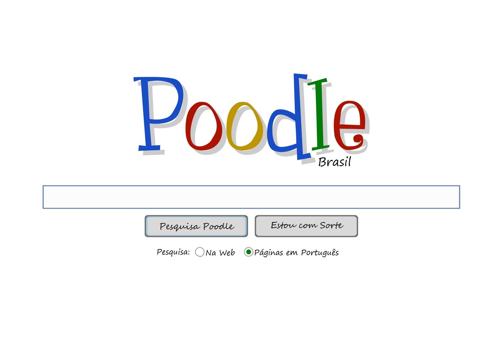 Poodle Google
