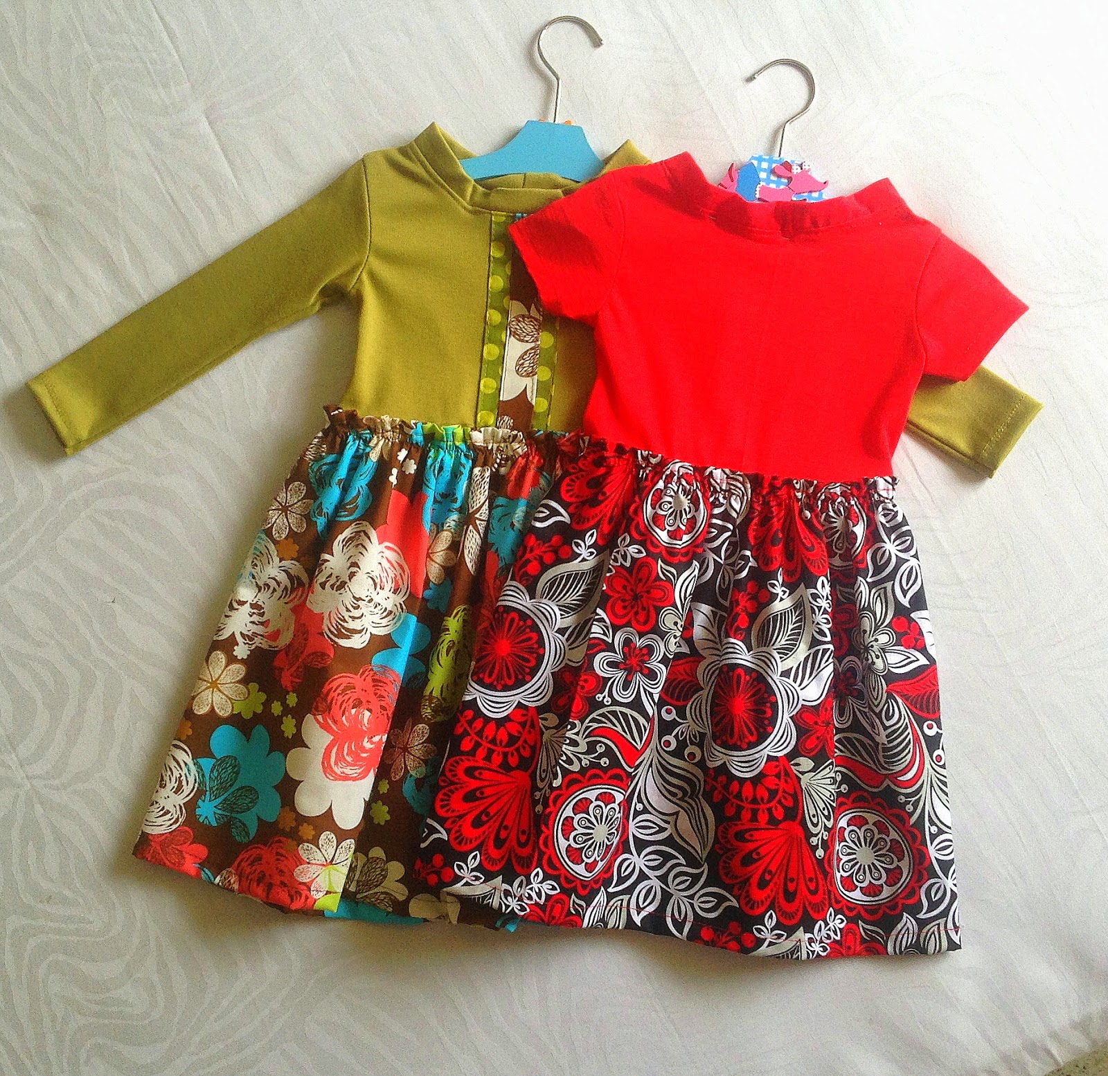 Sewing Patterns for Girls Dresses and Skirts KnitWoven Dress Sewing Pattern, Girl's Dress