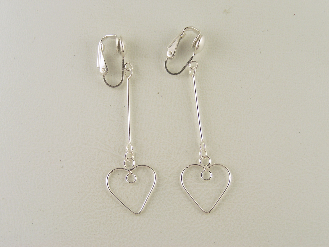 The Clip On Earring Store Stylist Sterling Silver Clip On Earrings at The Clip On Earring Store