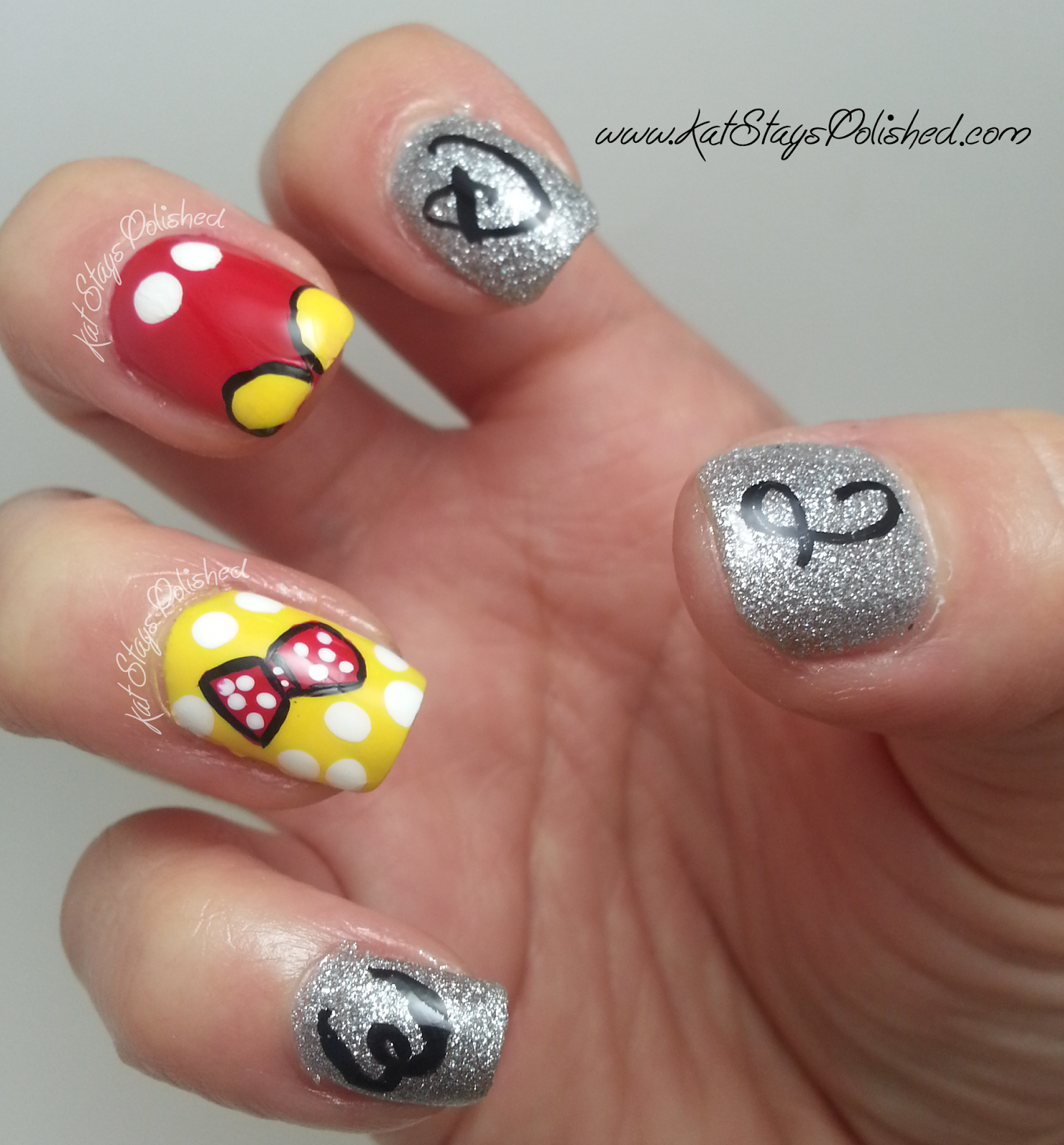 Disney World Inspired Nail Art with Kat from Kat Stays Polished