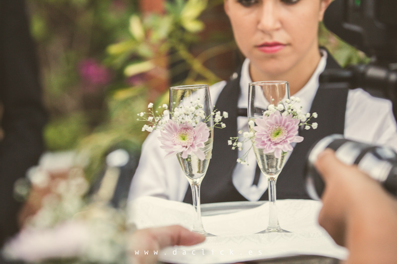 copas brindis de novios