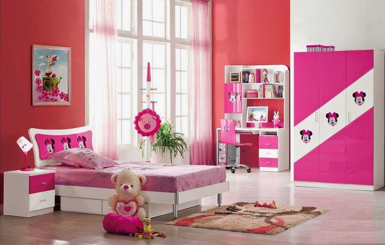 stylish hot pink bedrooms designs