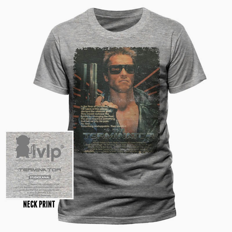 camiseta vintage Terminator poster