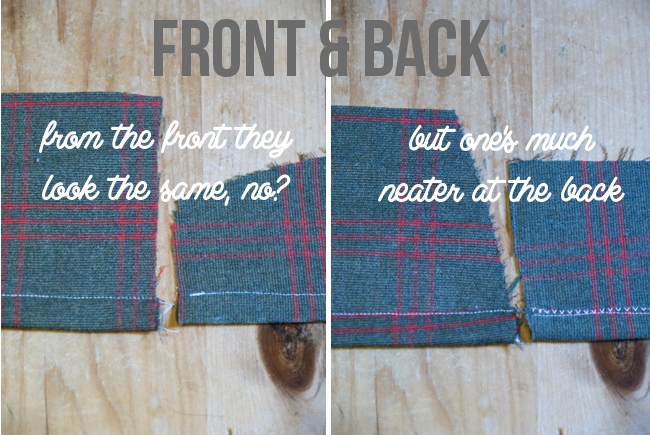 how to hem | Randomly Happy