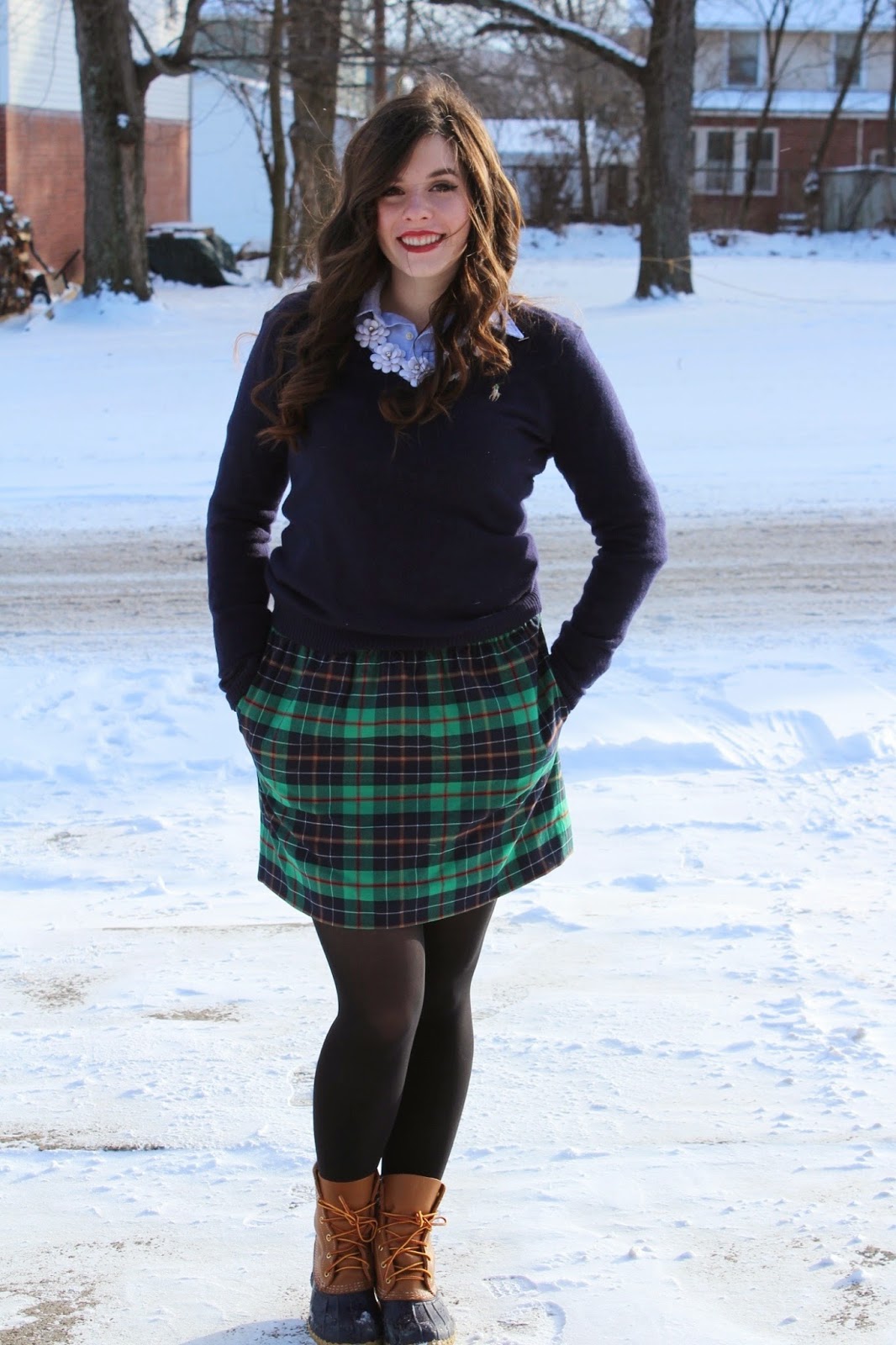 Pittsburgh & Pearls How to Style Bean Boots