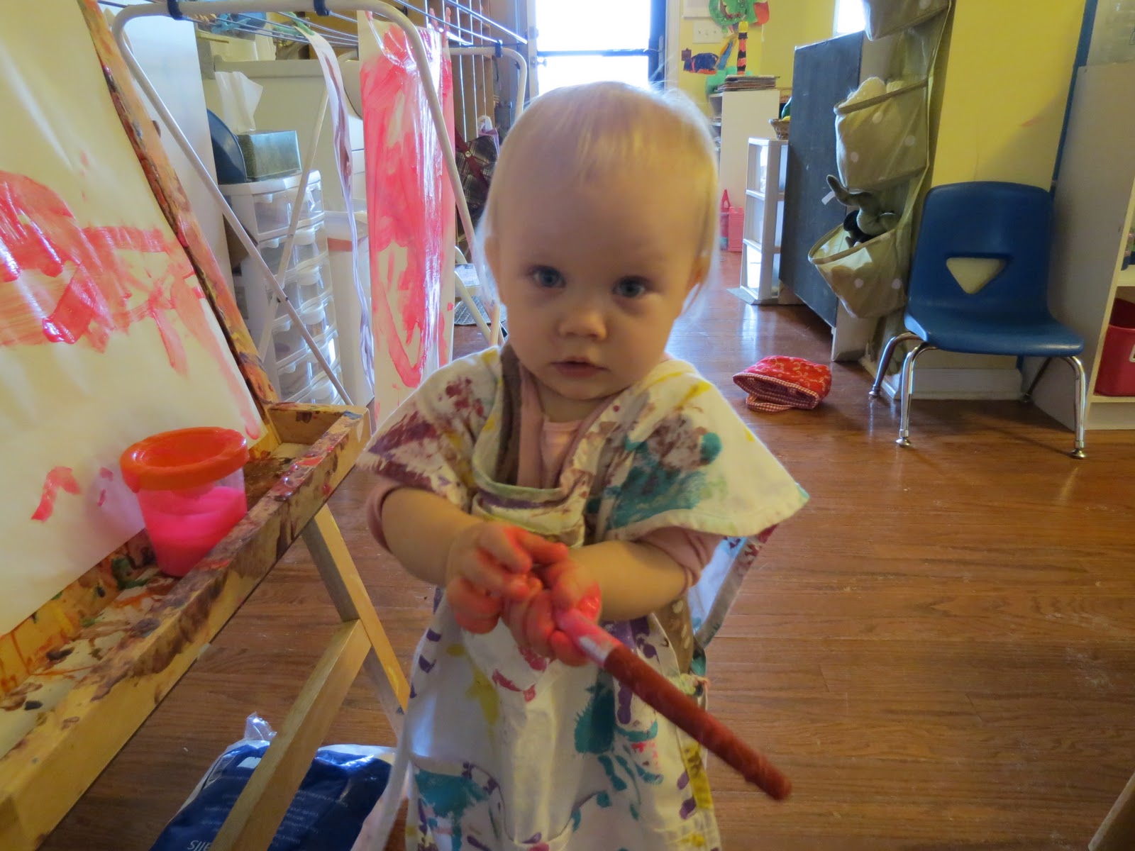 Kozy Kids Family Childcare Paint, Glue and Cotton Balls