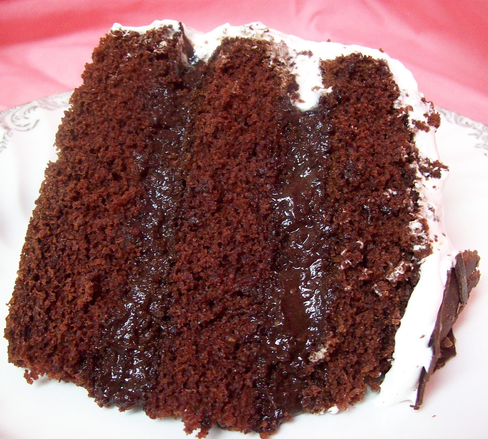 Stuffed At the Gill's Fabulous Fudge Cake