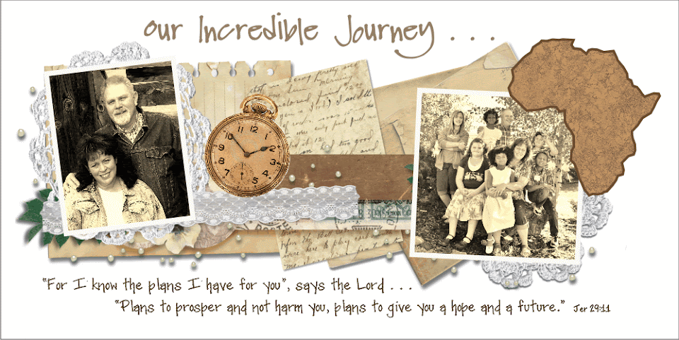 Our Incredible Journey . . .