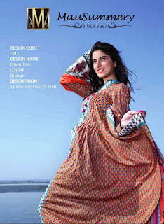 Mausummery Lawn Spring-Summer Collection 2013