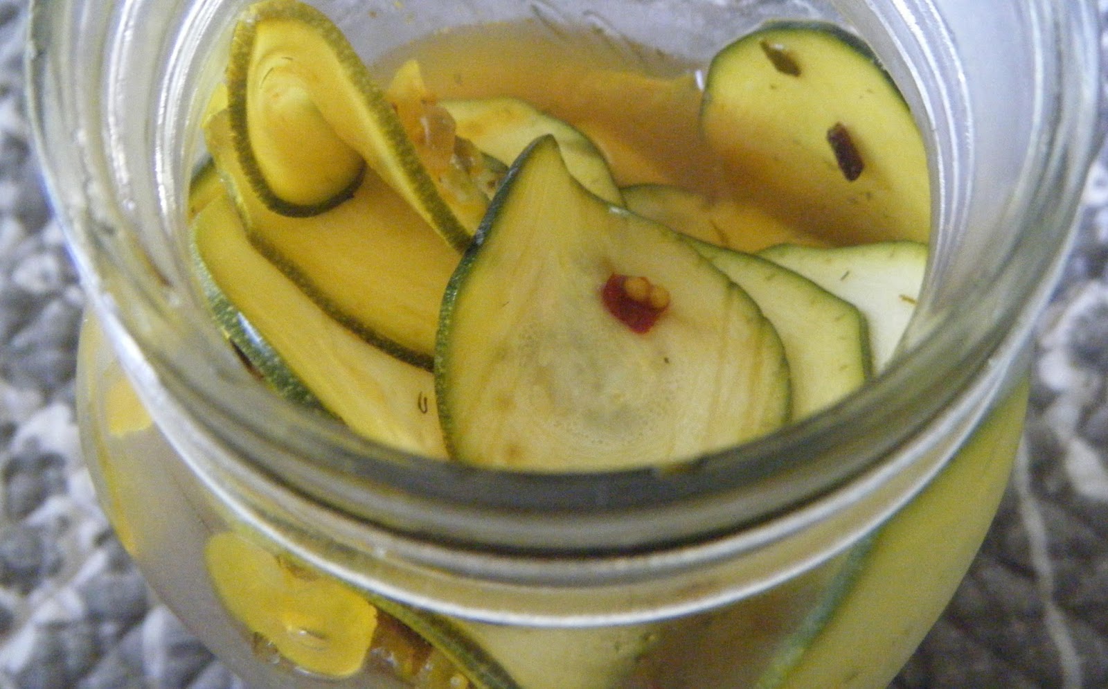 Nutrition Budgeteer Refrigerator Zucchini Pickles