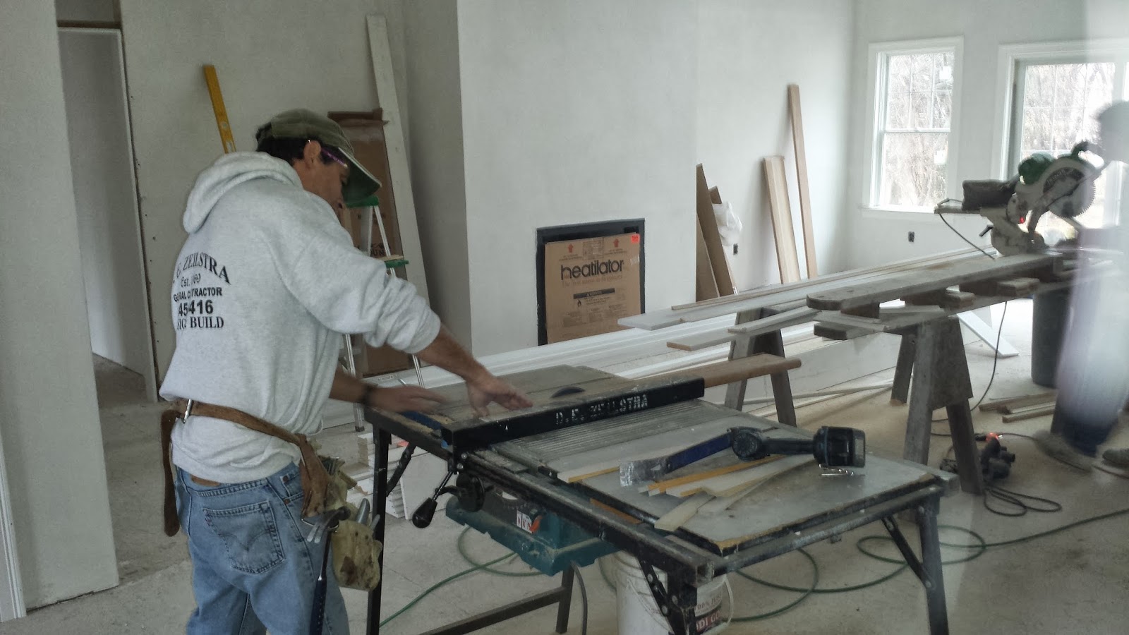 The Impatient Home Builder Trim Work Continues & Other Work Begins