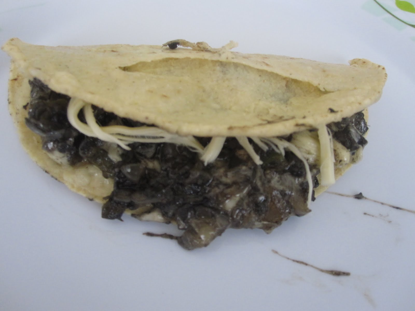 Salud a la Carta Quesadilla de Huitlacoche