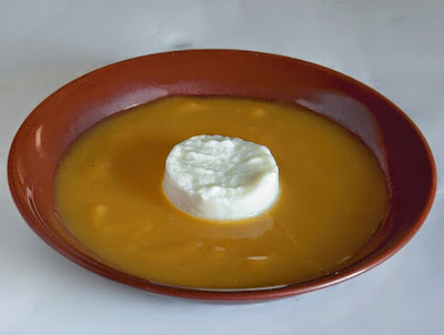 Crema De Calabaza Con Yogur
