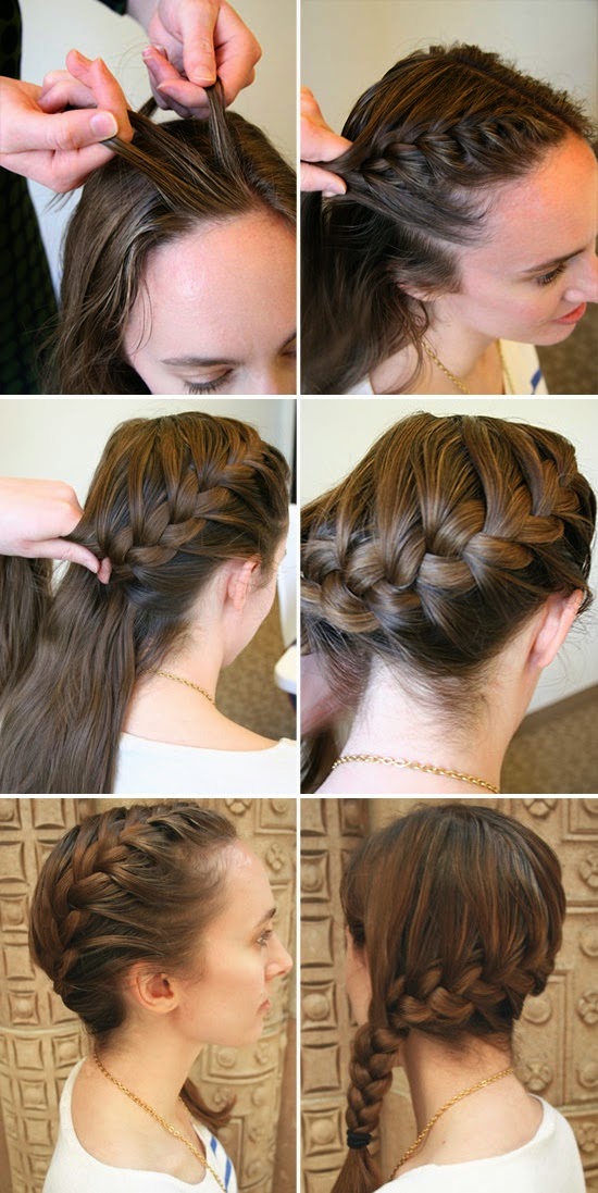 Braided Bangs Tutorial How Do Side French Braids Bangs