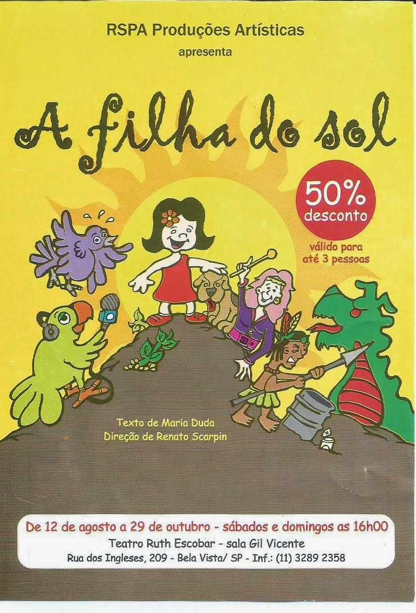 A filha do sol ,nascente- texto maria dudah senne