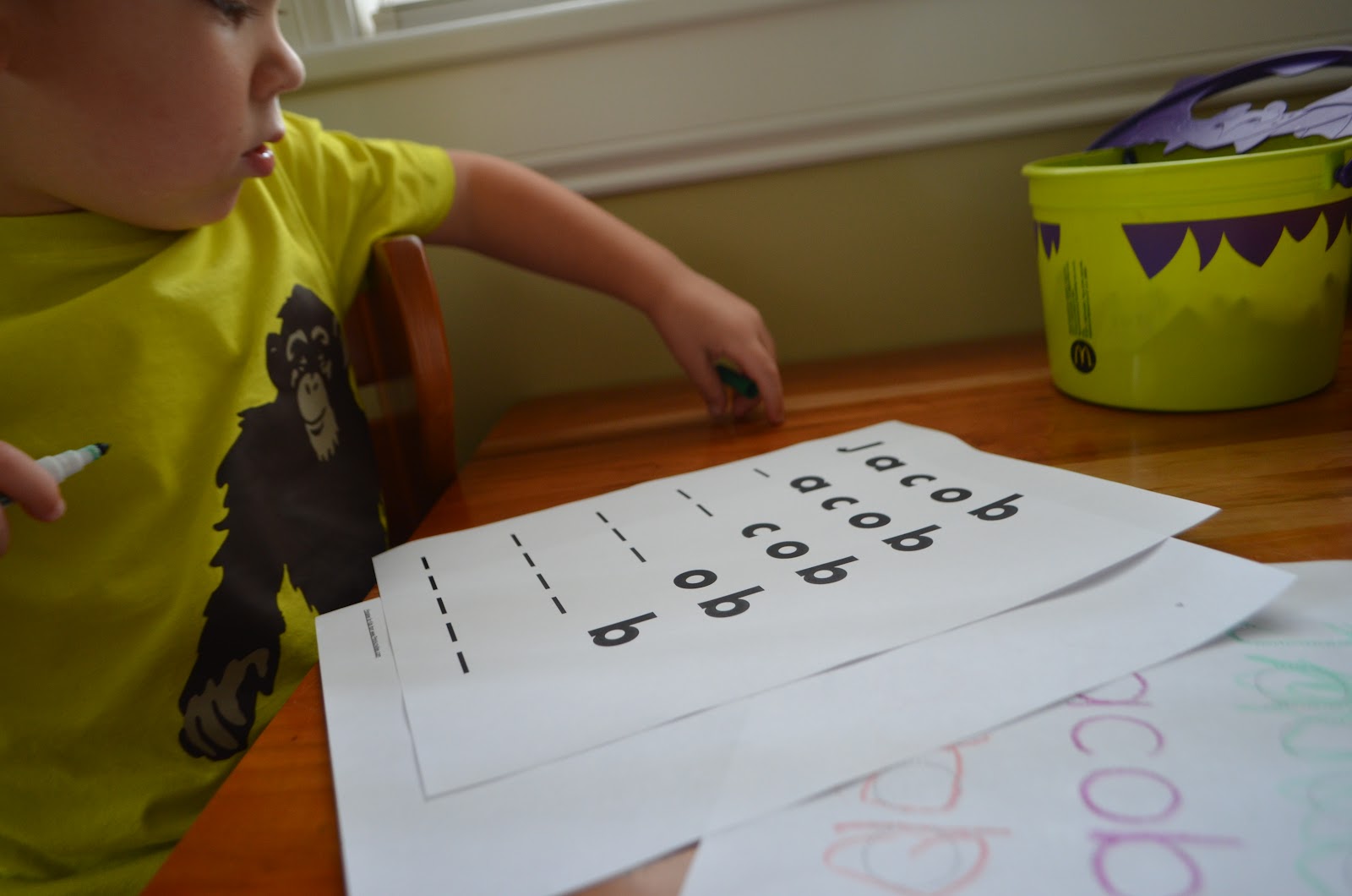 Structured Play: Play to Write- Week 3