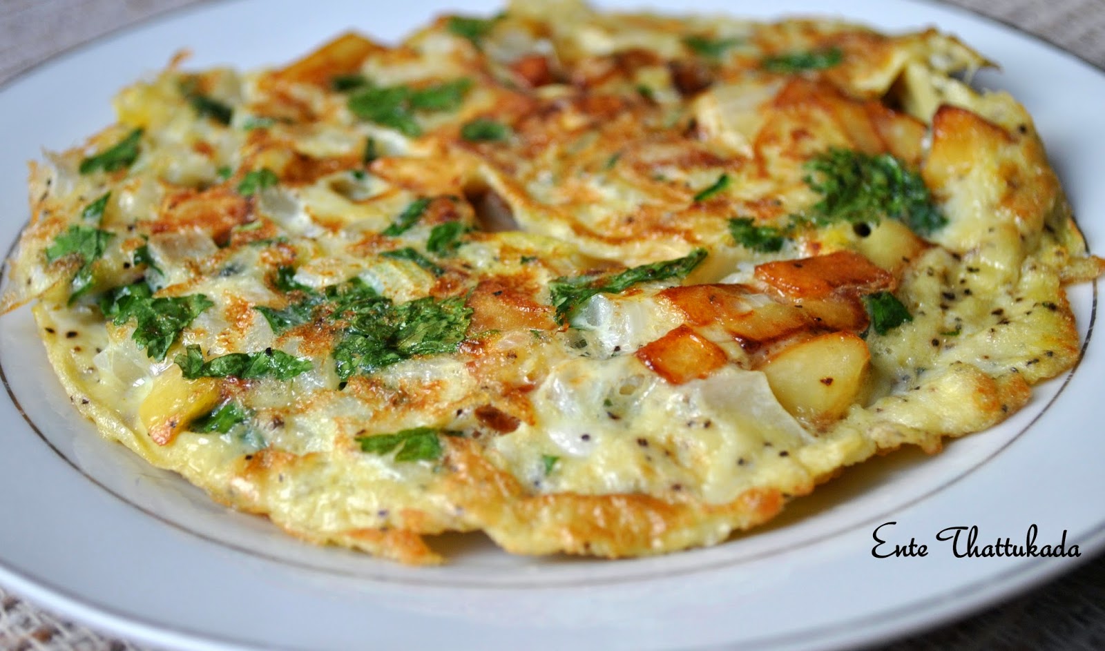 Ente Thattukada Spanish Omelette