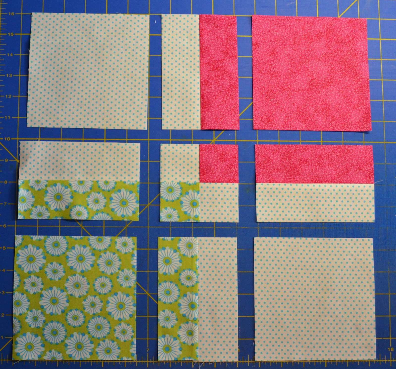 Chock-A-Block Quilt Blocks: Disappearing 4-Patch