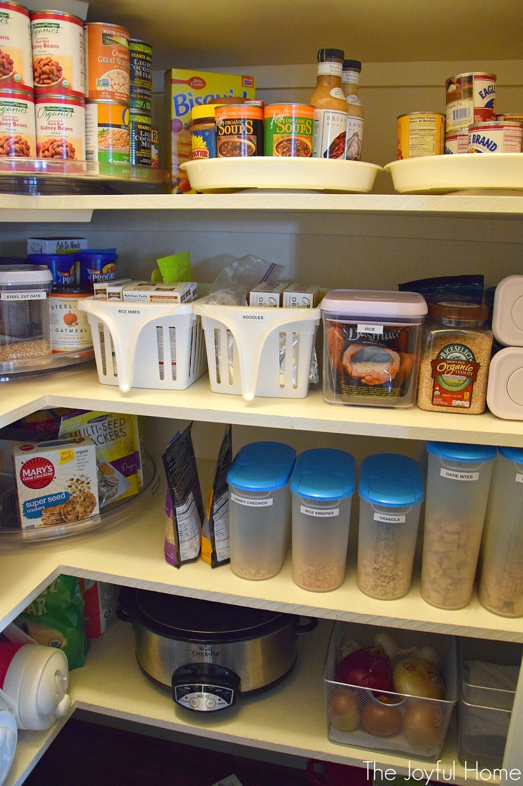 Organized Pantry And Fridge The Joyful Home