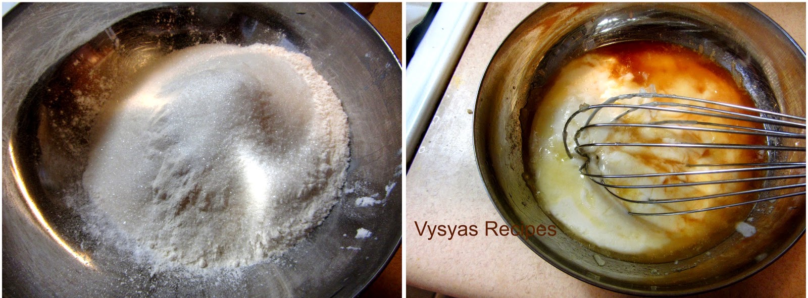 Vysya's Delicious Recipes EGGLESS BUTTERMILK PANCAKES ( LIGHT SPONGY