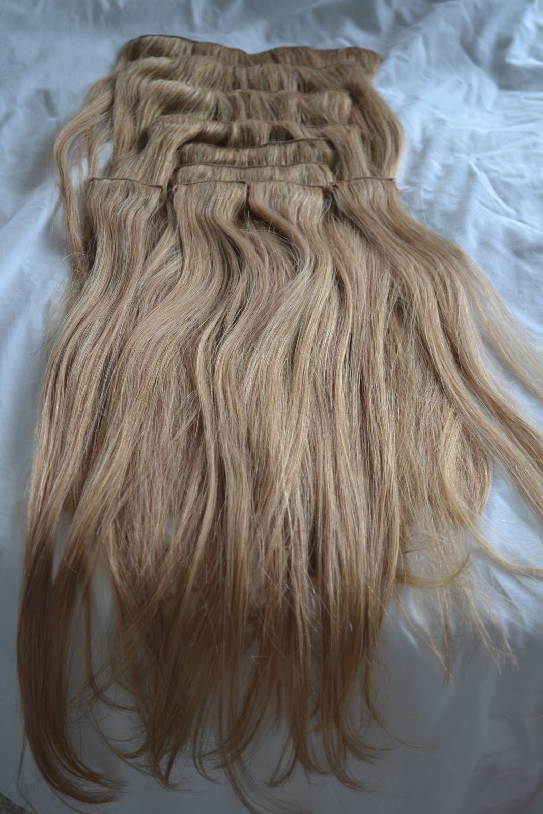 A Noble Beauty Luxy Hair Extension Review 160g 18 Dirty Blonde