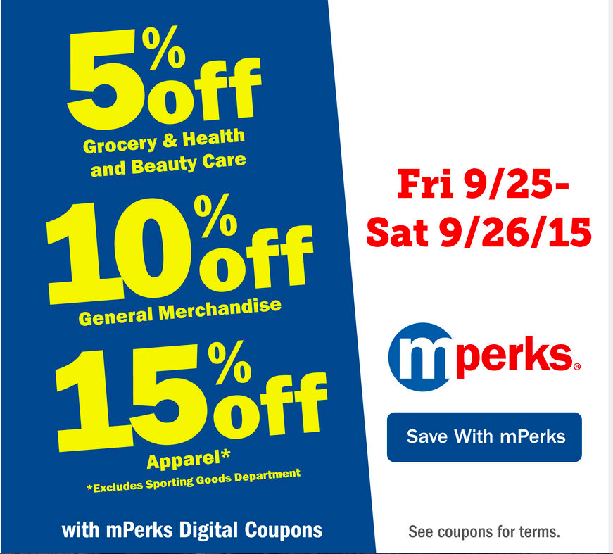 Meijer Save even more with mPerks this Friday and Saturday! A Single