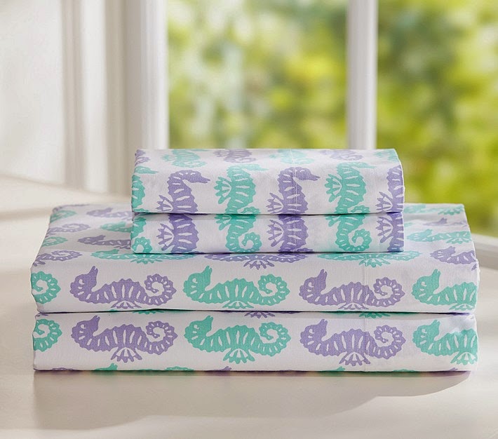 Nautical by Nature Nautical bedding from Pottery Barn Kids