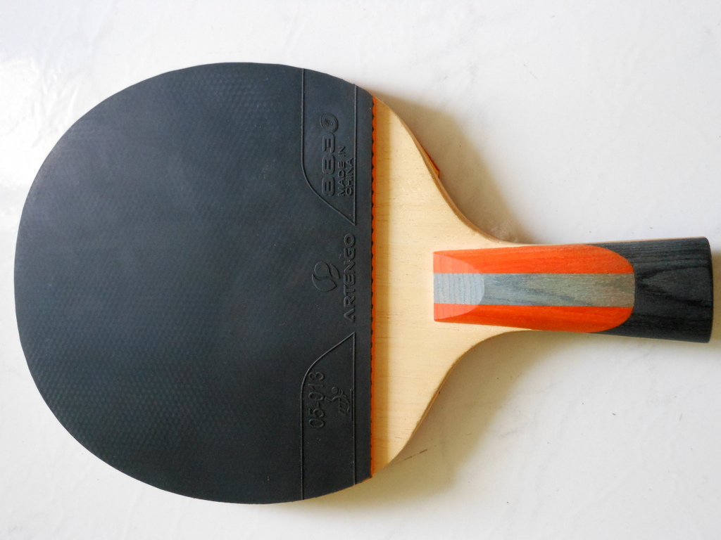 The Unstoppable Force Removing rubber from a Prefabricated Table Tennis Bat