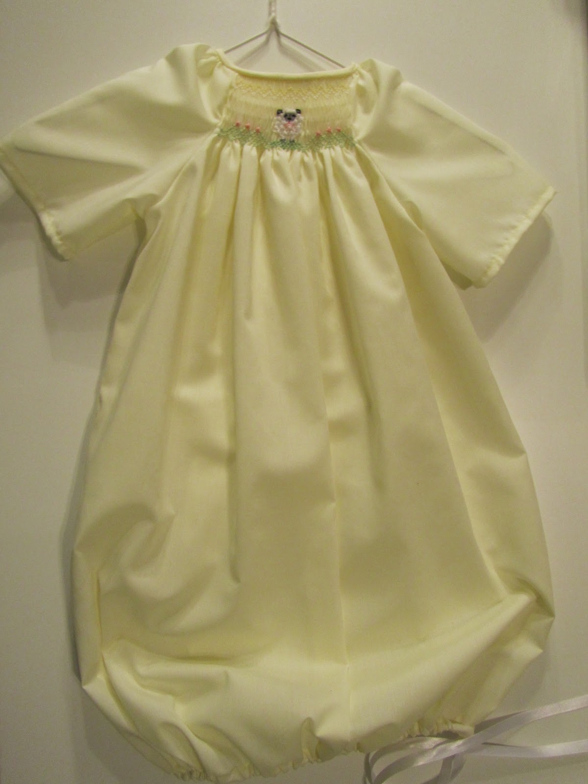 Smock, Sew and Be Merry Smocked Baby Gowns
