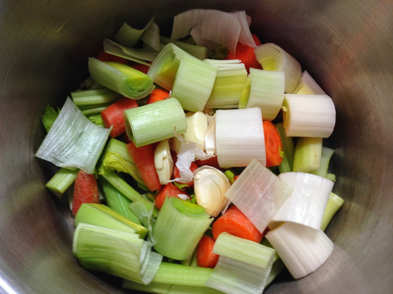 Cooking with SAHD Pressure Cooker Vegetable Stock