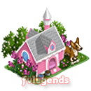 FarmVille Cupcake Dog House Icon FarmVille Cupcake Dog House Icon