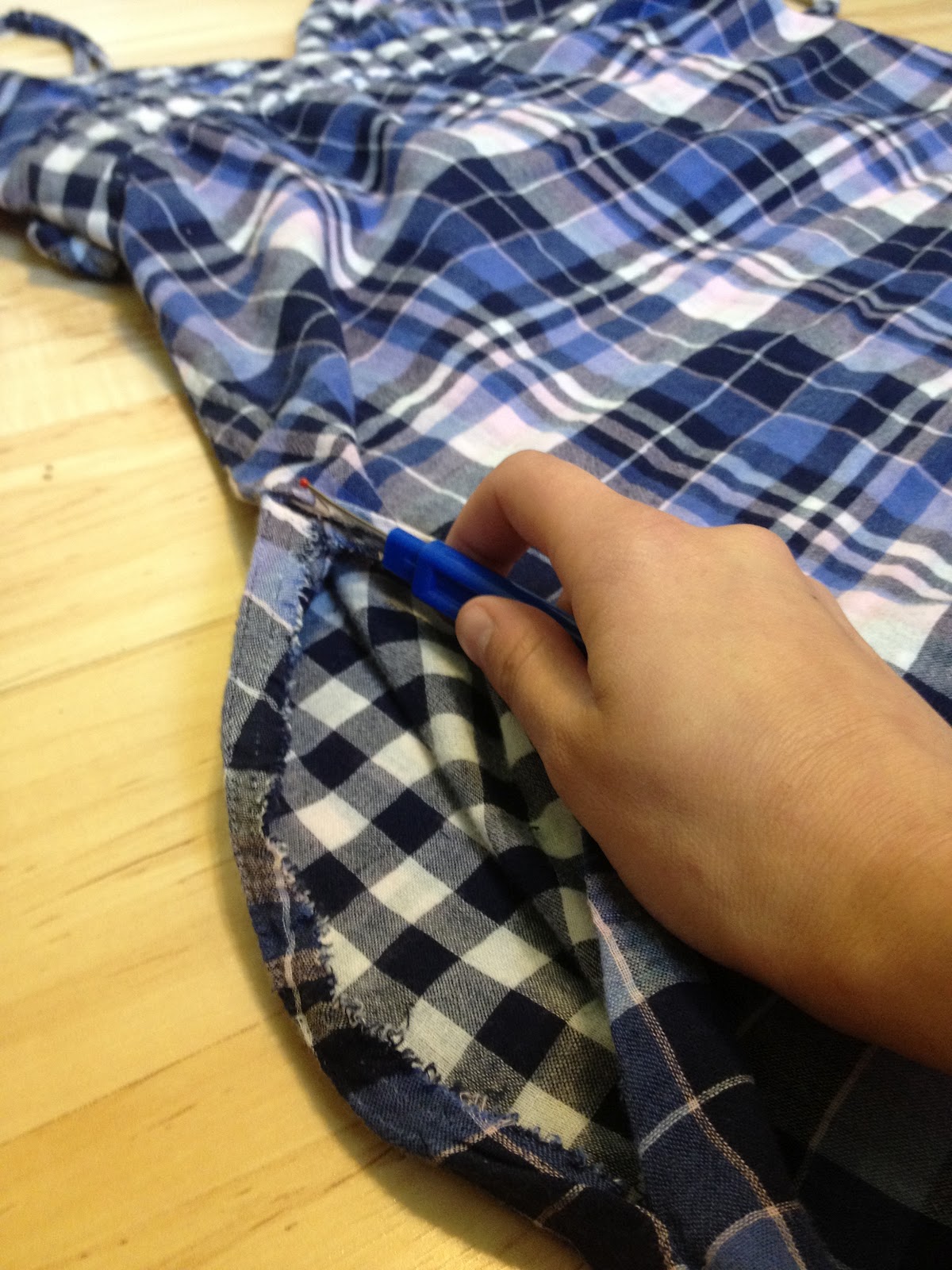 Tutorial Add InSeam Pockets to a Dress A Modicum of Ingenuity