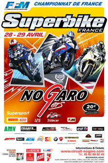 nogaro : Championnat de France Superbike 2013