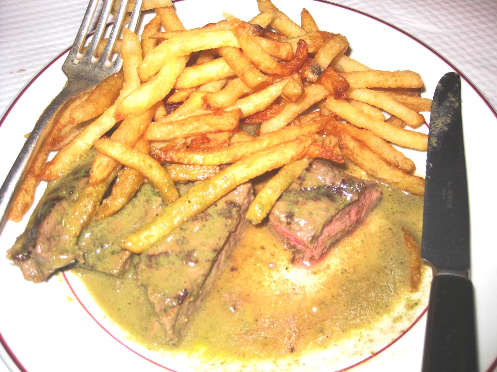 Simply scrumptious L'Entrecote