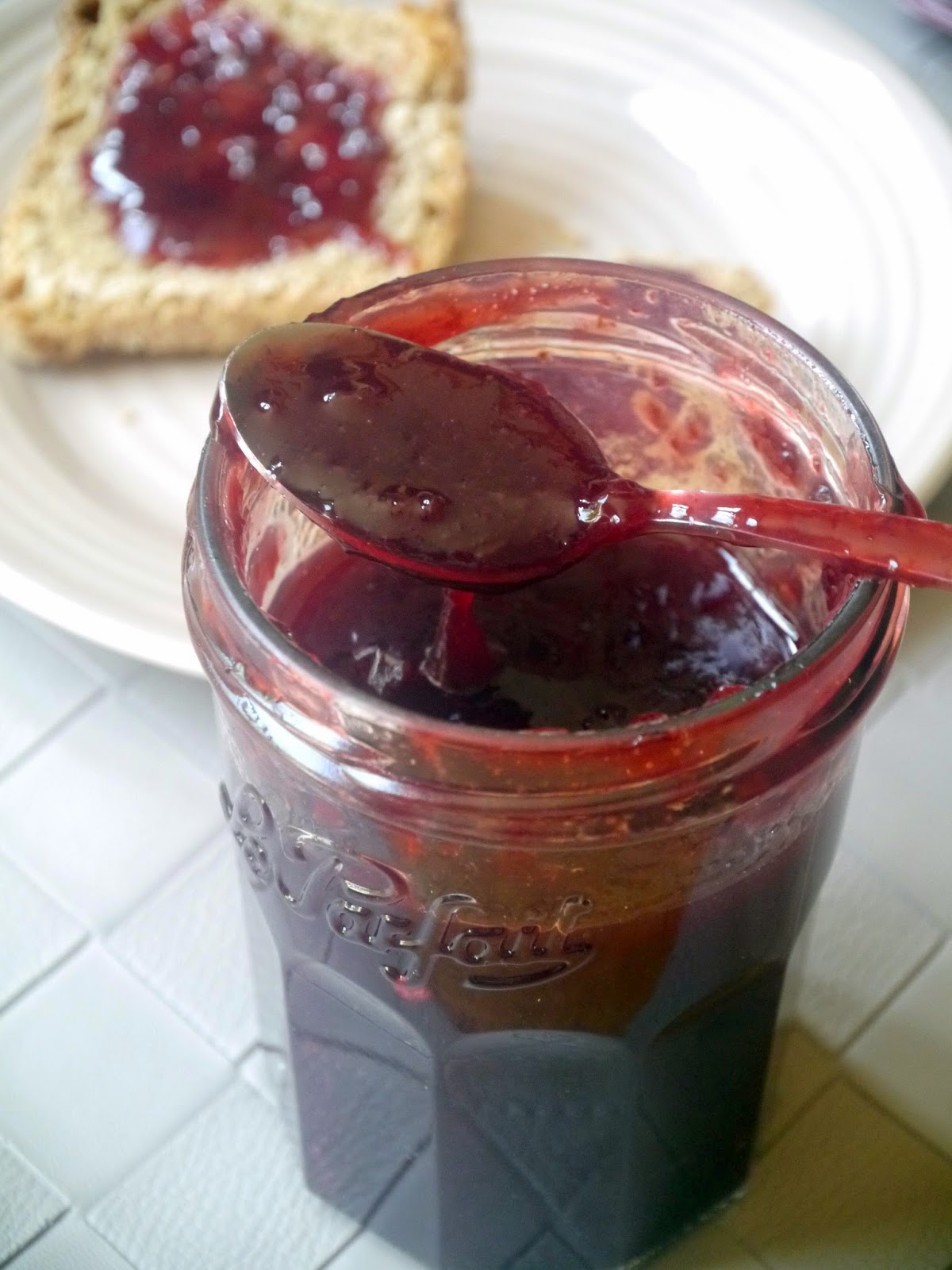 Les délices de lauriane Confiture de cerise (recette Thermomix)