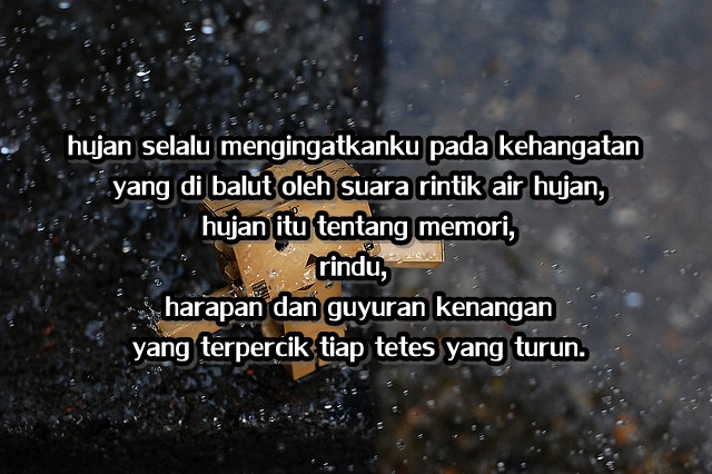 TENTANG HUJAN, RINDU DAN MEMORI DI MASA LALU | JDSK