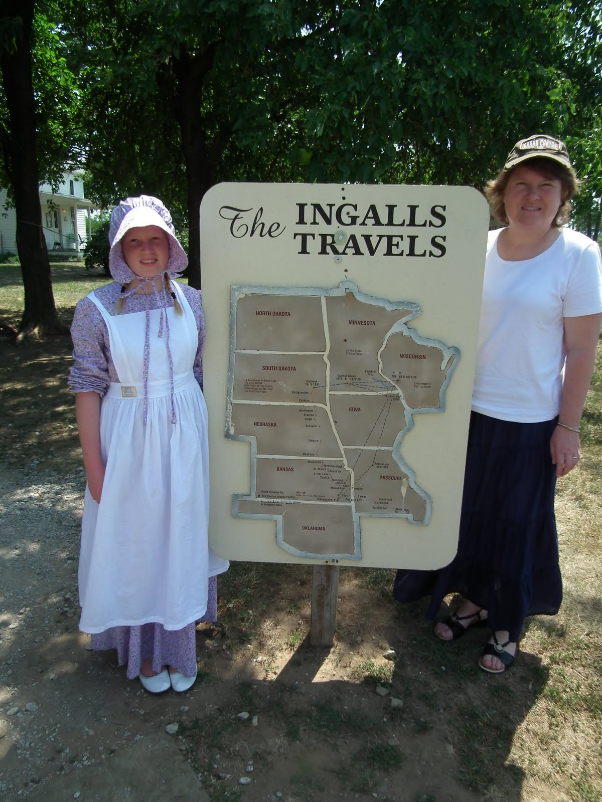 Pearses.7 Laura Ingalls Wilder, Independence, Kansas