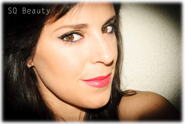 Maquillaje eyeliner y contrastre, dorado, rosa, Eyeliner and contrast makeup, gold, pink, Silvia Quirós Maquillaje eyeliner y contrastre, dorado, rosa, Eyeliner and contrast makeup, gold, pink, Silvia Quirós