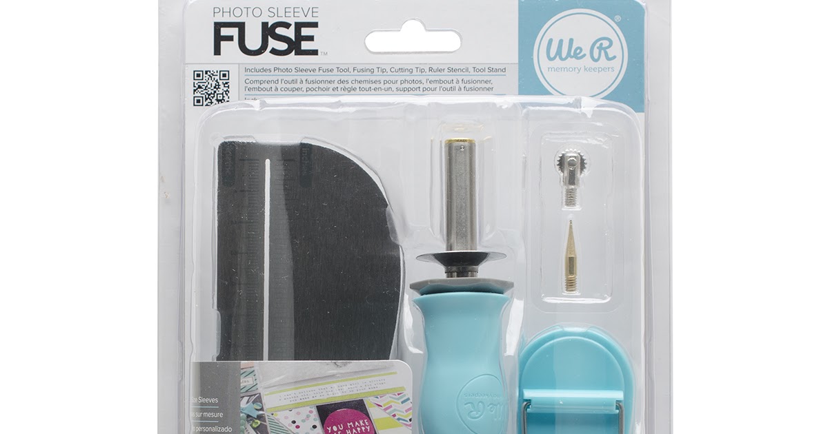 Crafts Direct Blog Photo Sleeve Fuse Tool by We R Memory Keepers