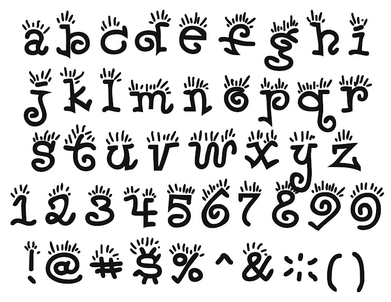 Letras del abecedario en diferentes estilos - Imagui