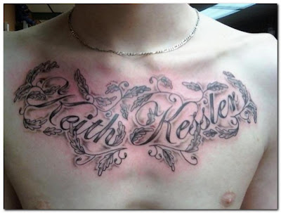 Names Tattoo Design